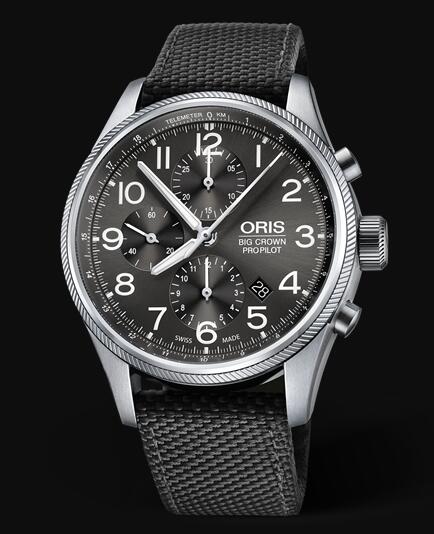 Review Oris Aviation Big Crown Pointer Chronograph 44mm Replica Watch 01 774 7699 4063-07 5 22 15FC